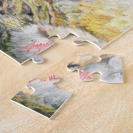 Proud Rooster Legpuzzel (Zijkant)