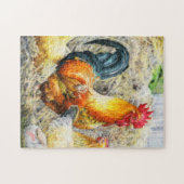 Proud Rooster Legpuzzel (Horizontaal)