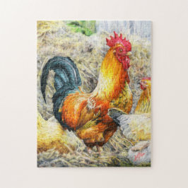 Proud Rooster Legpuzzel
