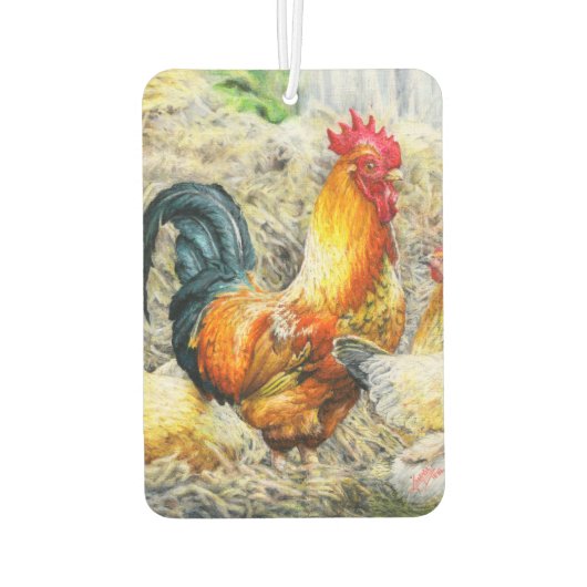 Proud Rooster Luchtverfrisser (Achterkant)