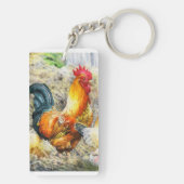 Proud Rooster Sleutelhanger (achterkant)