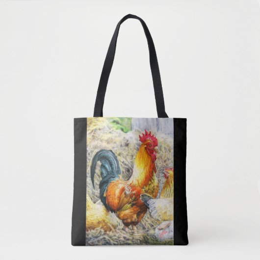 Proud Rooster Tote Bag (Voorkant)