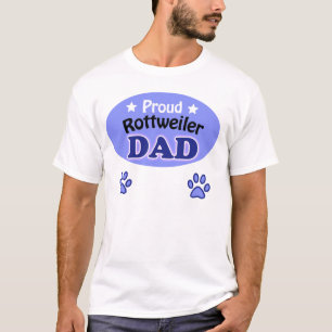 Proud Rottweiler Dad T-shirt