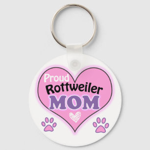 Proud Rottweiler Mam Sleutelhanger