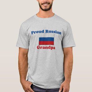 Proud Russian Grandpa T-shirt