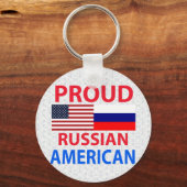 Proud Russisch-Amerikaans Sleutelhanger (Voorkant)