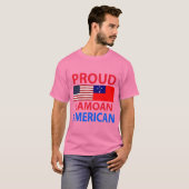 Proud Samoan American T-shirt (Voorkant volledig)