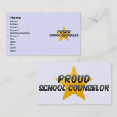 Proud School Counselor Visitekaartje (Voorkant / Achterkant)