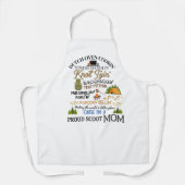 Proud Scout Ma Apron Schort (Voorkant)