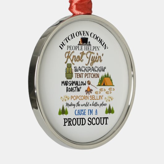 Proud Scout Ornament (Rechts)