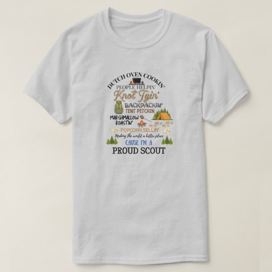Proud Scout T-Shirt (Design voorkant)