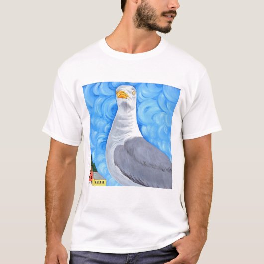 Proud Seagull T-shirt (Voorkant)