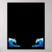 Proud Seaman Captain Husband Papa Daddy Anchor Pri Poster (Voorkant)