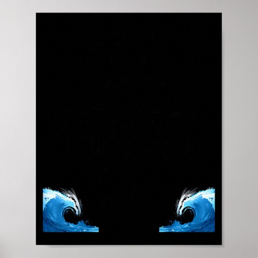 Proud Seaman Captain Husband Papa Daddy Anchor Pri Poster (Voorkant)