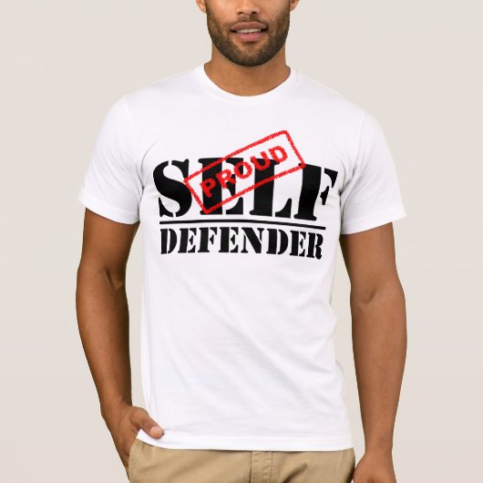Proud Self Defender T-Shirt (Voorkant)