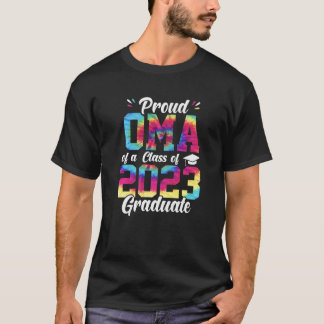 Proud Senior Oma 2023 Afstuderen Afstuderen klasse T-shirt
