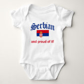 Proud Serbian Romper (Voorkant)