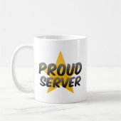 Proud Server Koffiemok (Links)