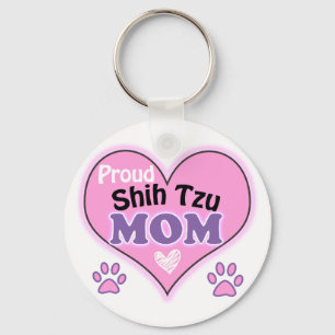 Proud Shih Tzu Mam Sleutelhanger