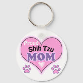 Proud Shih Tzu mama Sleutelhanger (Voorkant)