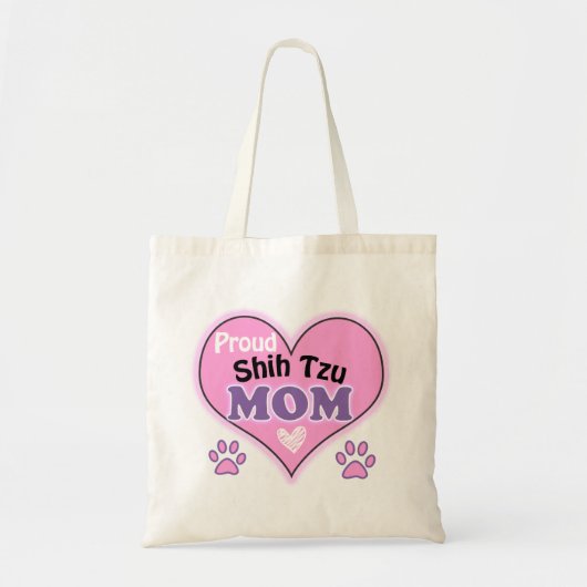 Proud Shih Tzu mama Tote Bag (Voorkant)