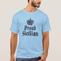 Proud Siciliaanse Sicilië Heren T-Shirt