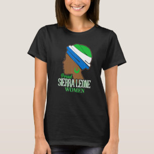 Proud Sierra Leone Women Sierra Leone T-shirt