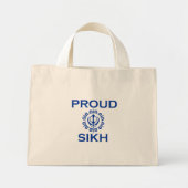 Proud SIKH-tas Mini Tote Bag (Voorkant)