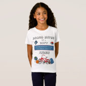  Proud Sister | Elementair Afstuderen van de Jonge T-shirt (Voorkant volledig)