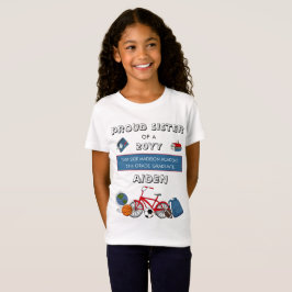  Proud Sister | Elementair Afstuderen van de Jonge T-shirt