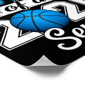 Proud Sister Of A 2026 Senior Basketball Graduatio Poster (Hoek)