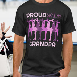 Proud Skating Grandpa T-Shirt