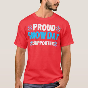 Proud-sneeuwsupporter T-shirt