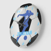 Proud Soccer Mam Persoonlijk en Grote Klok (Hoek)