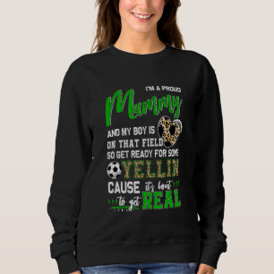 Proud Soccer Mammy Soccer Family Matching 1 Trui