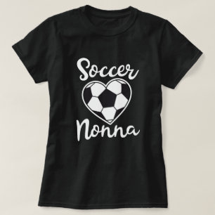 Proud Soccer Nonna Womens Game day Gift T-shirt