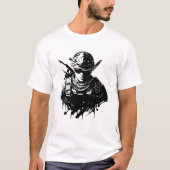 Proud Soldier T-Shirt – Eer, Moed & Kracht (Voorkant)