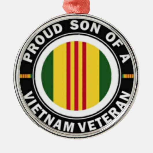 Proud Son of a Vietnam Veteran Ornament (Voorkant)