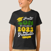 Proud SON van een klasse van 2023 Afstuderen Retro T-shirt (Voorkant)