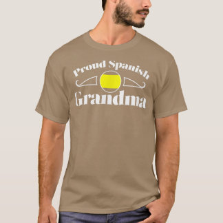 Proud Spain Grandma Spain Grandparent Pride T-shirt