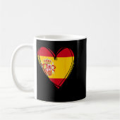 Proud Spanish Boy Girl Aunt Dad Mom Spain Flag Hea Koffiemok (Links)