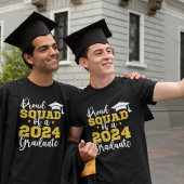 Proud Squad of the Graduate 2024 T-shirt