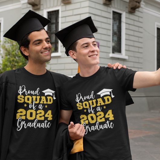 Proud Squad of the Graduate 2024 T-shirt