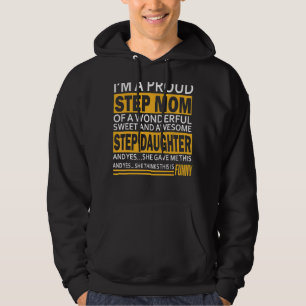 Proud Step Mam Dag voor Stepmam uit Stepdau Hoodie