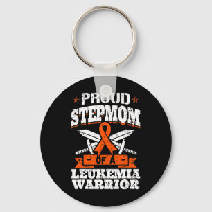 Proud Stepmamma van een leukemiekemiesurk Bloo Sleutelhanger