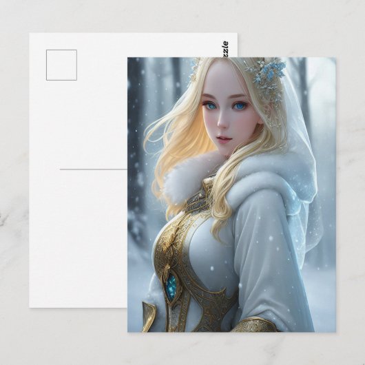 Proud Support of Snow Days Briefkaart (Voorkant / Achterkant)