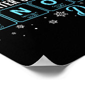 Proud Suprter Of Snow Days Chemistry Teacher Chris Poster (Hoek)