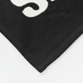 Proud Suprter Of Snow Days Cute Winter Snowflake F Fleece Deken (Hoek)