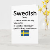 Proud Swedish Roots Zweden vlag Zweeds erfgoed Kaart (Gele Bloem)