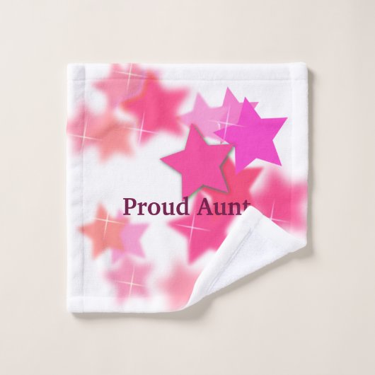 Proud tante bad handdoek (Wasdoekje)